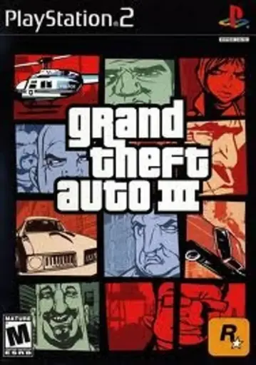 Grand Theft Auto III - PS2 Game